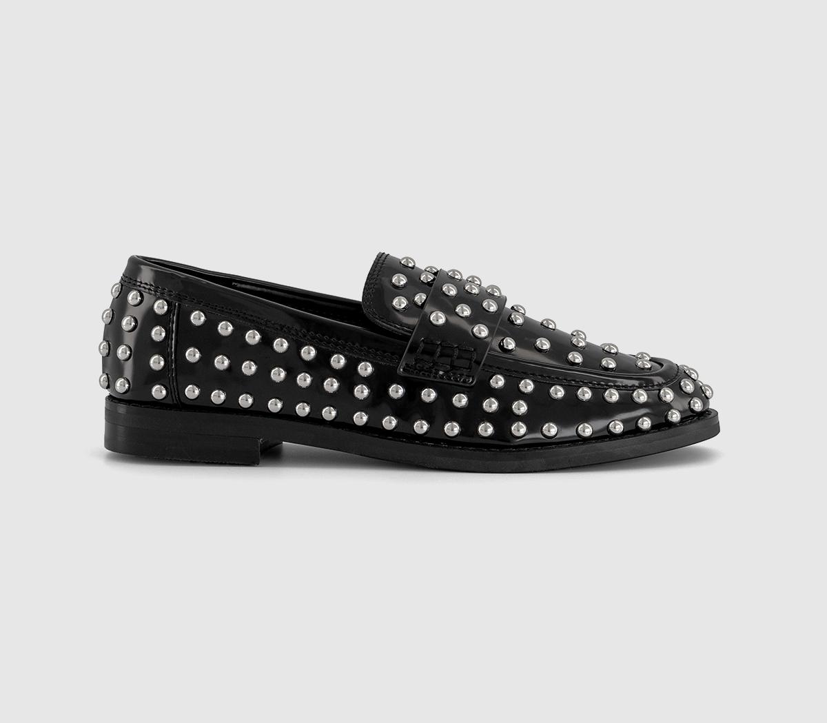 Steve madden studded loafers on sale