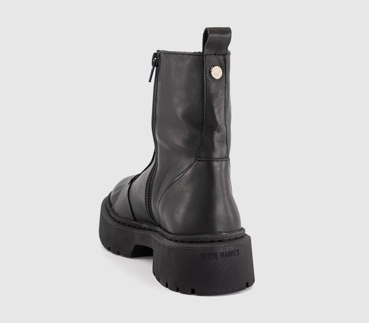 Steve MaddenGabby Biker Boots Steve MaddenGabby Biker BootsBlack Leather