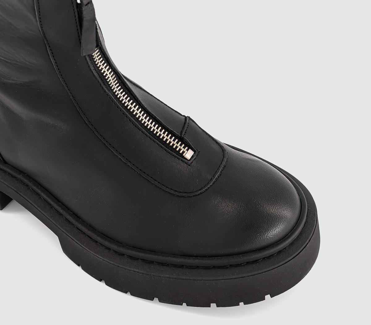 Steve MaddenGabby Biker Boots Steve MaddenGabby Biker BootsBlack Leather