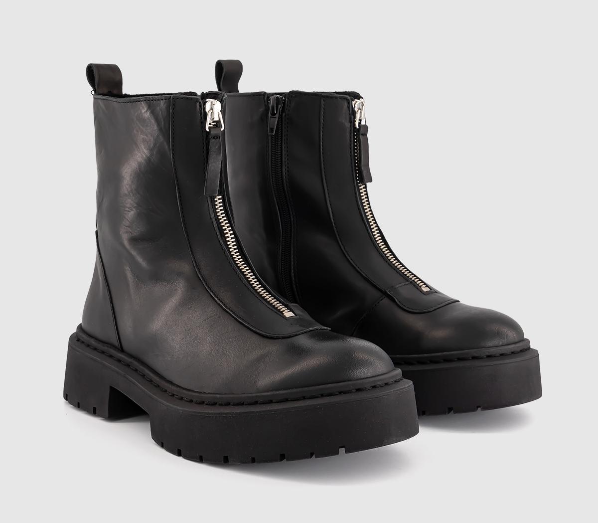 Steve MaddenGabby Biker Boots Steve MaddenGabby Biker BootsBlack Leather