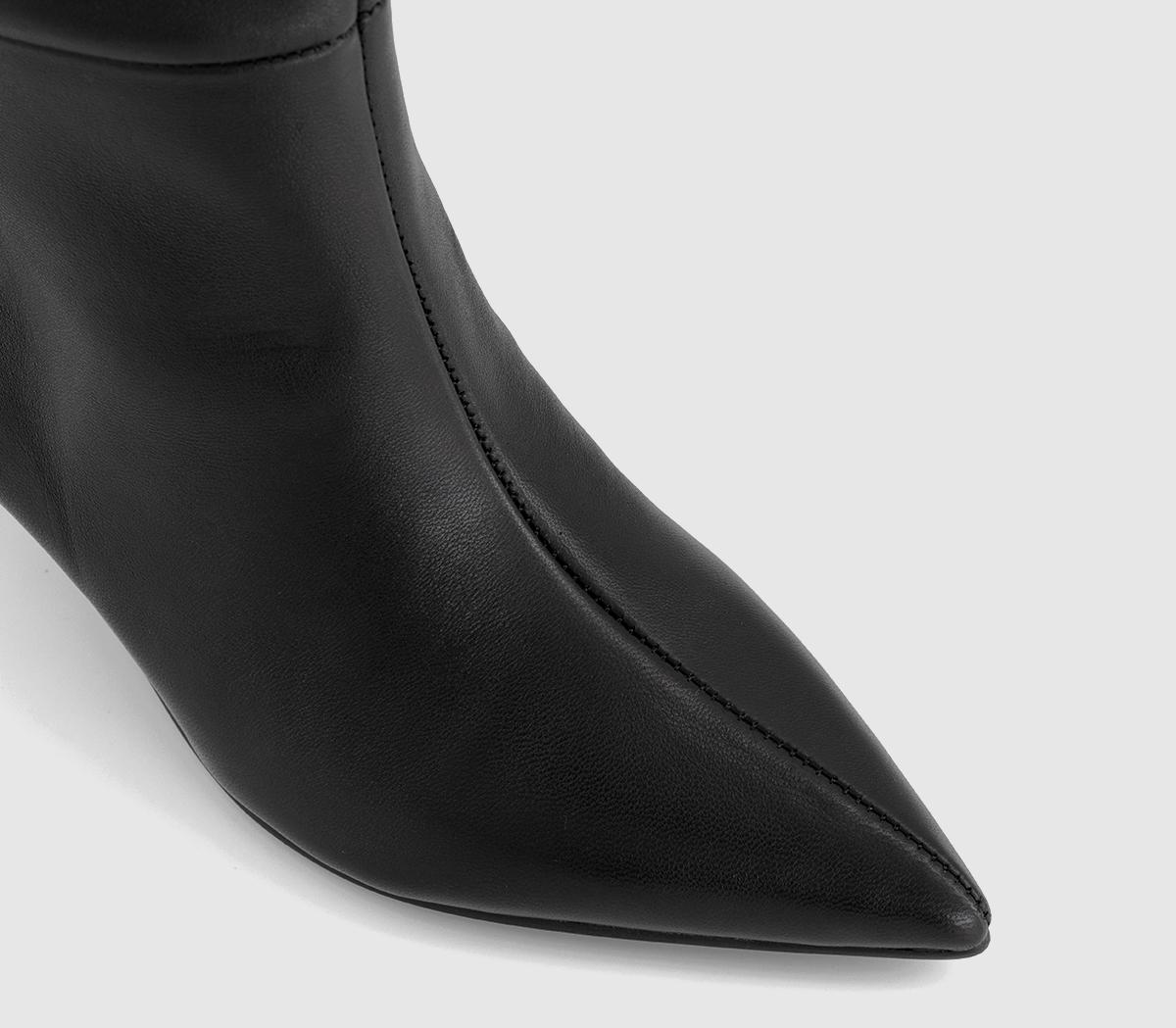 Steve MaddenLavan Knee High Boots Steve MaddenLavan Knee High BootsBlack Leather