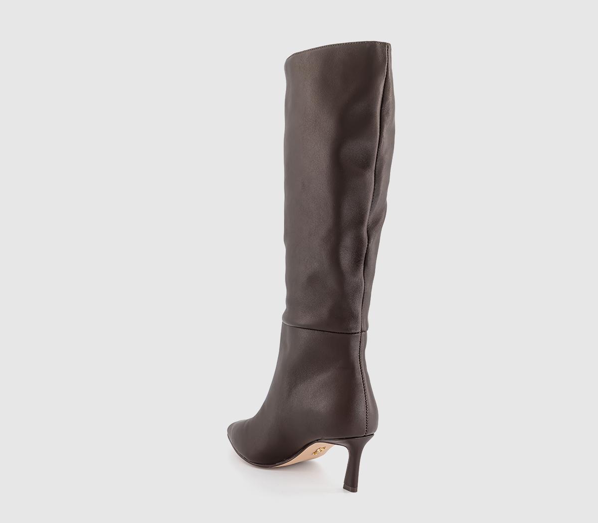 Steve MaddenLavan Heeled Boots Steve MaddenLavan Heeled BootsBrown Leather