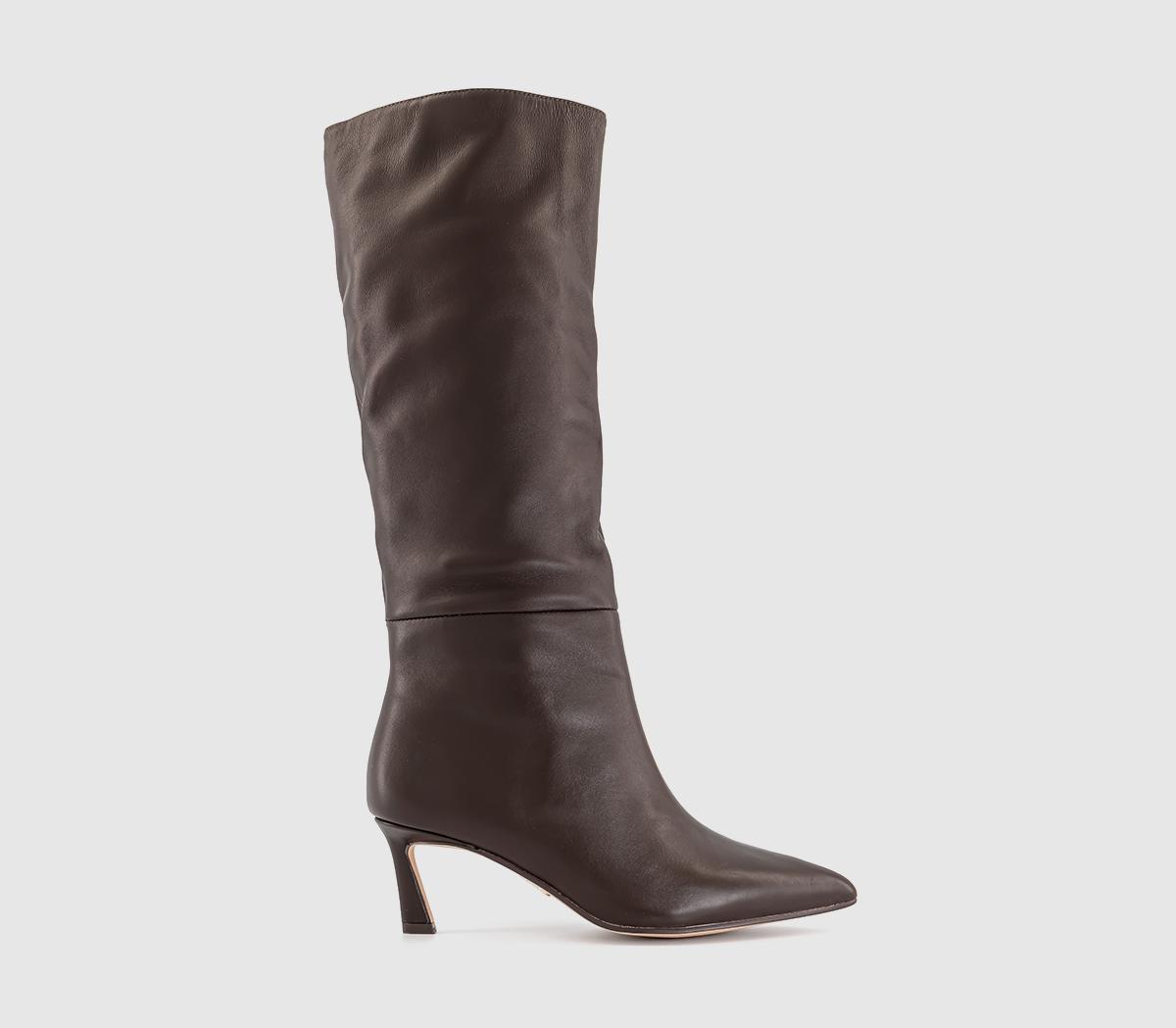 Steve MaddenLavan Heeled BootsBrown Leather