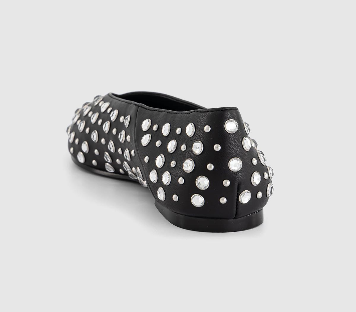 Steve MaddenVenecia Rhinestones Ballet Flats Steve MaddenVenecia Rhinestones Ballet FlatsBlack