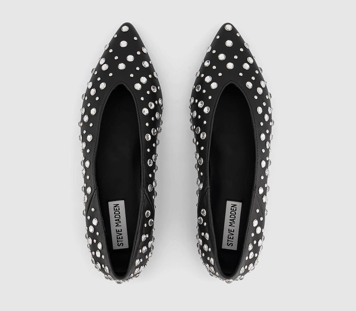 Steve MaddenVenecia Rhinestones Ballet Flats Steve MaddenVenecia Rhinestones Ballet FlatsBlack