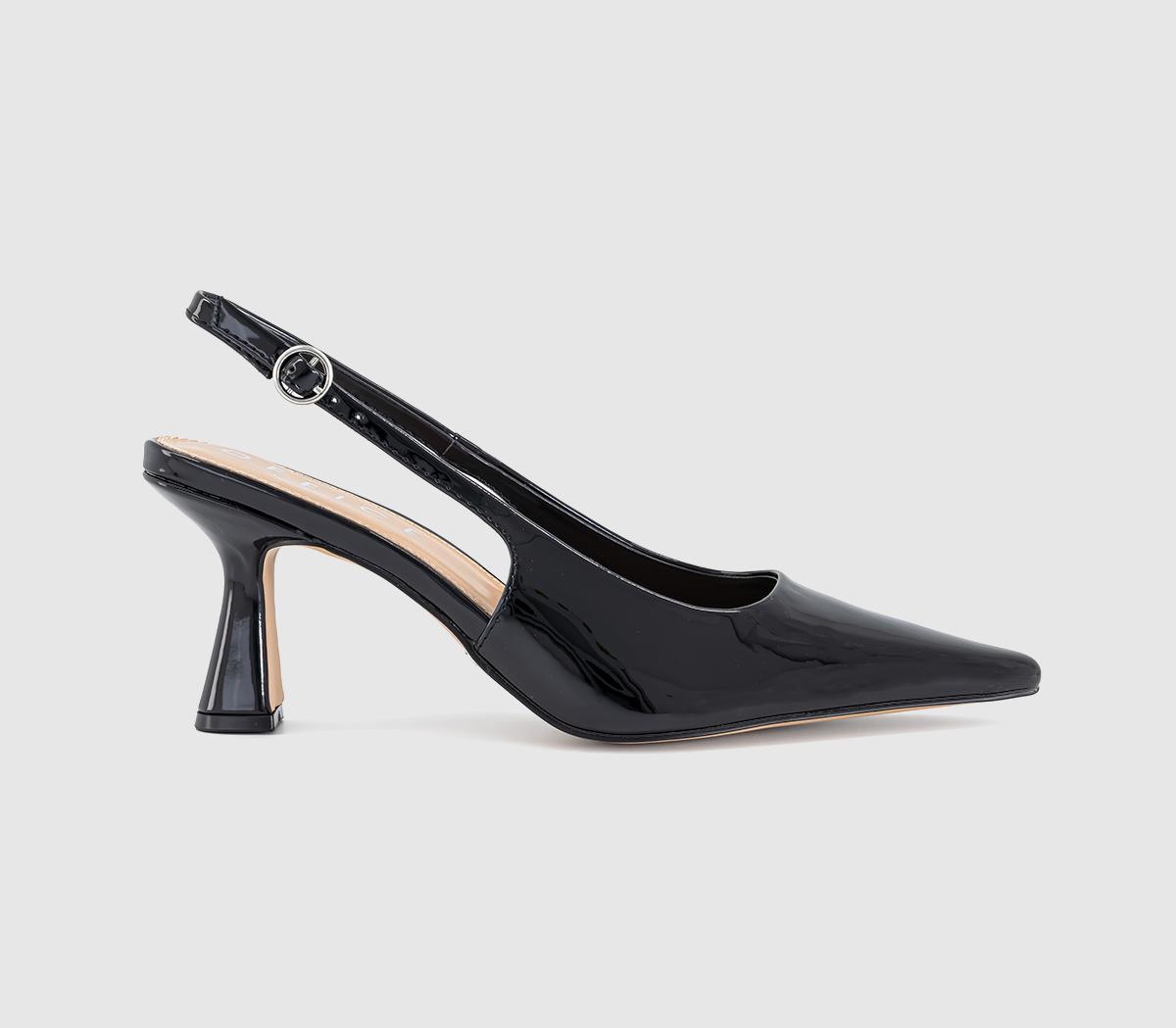 OFFICEHettie Slingback Court HeelsBlack Patent