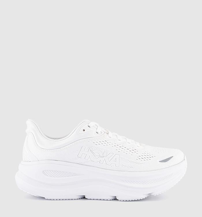 HOKA Bondi 9 Trainers White White F