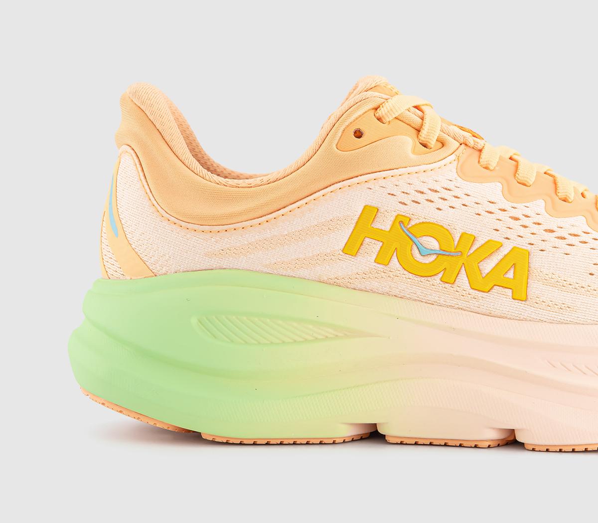 HOKABondi 9 TrainersFrost Pale Tangerine