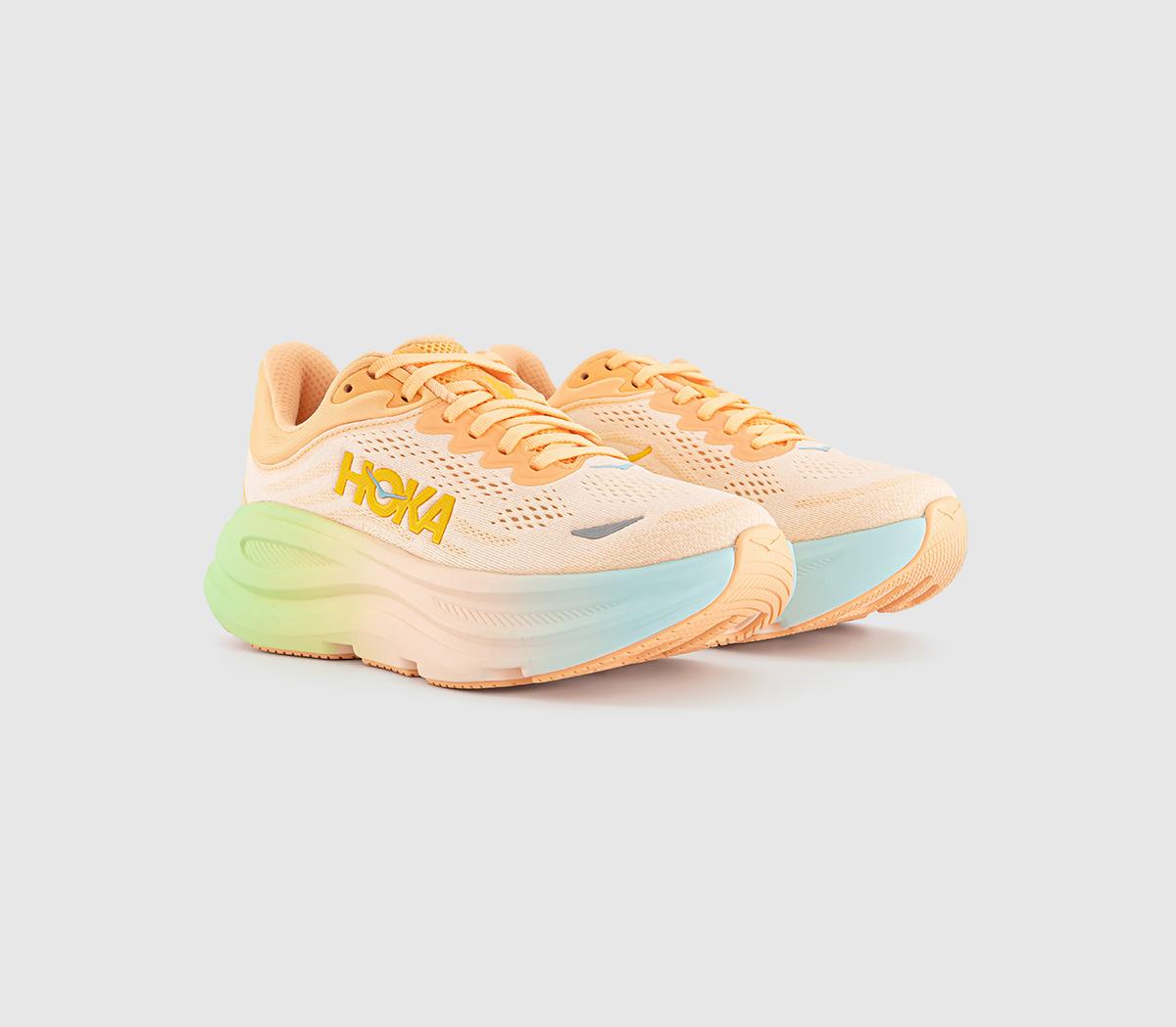 HOKABondi 9 TrainersFrost Pale Tangerine