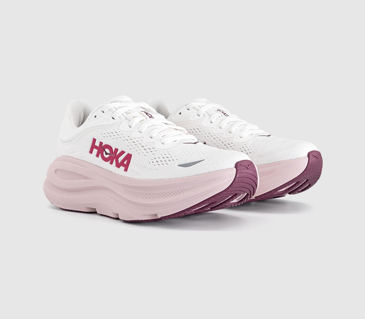 HOKABondi 9 TrainersWhite Pink Opal F