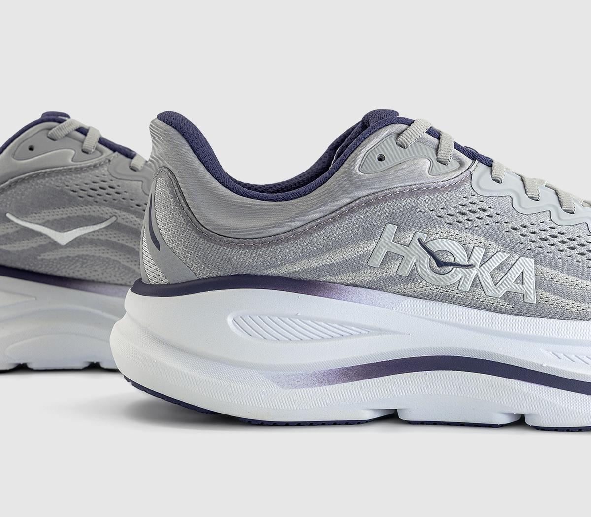 HOKABondi 9 TrainersStellar Grey Squid Ink