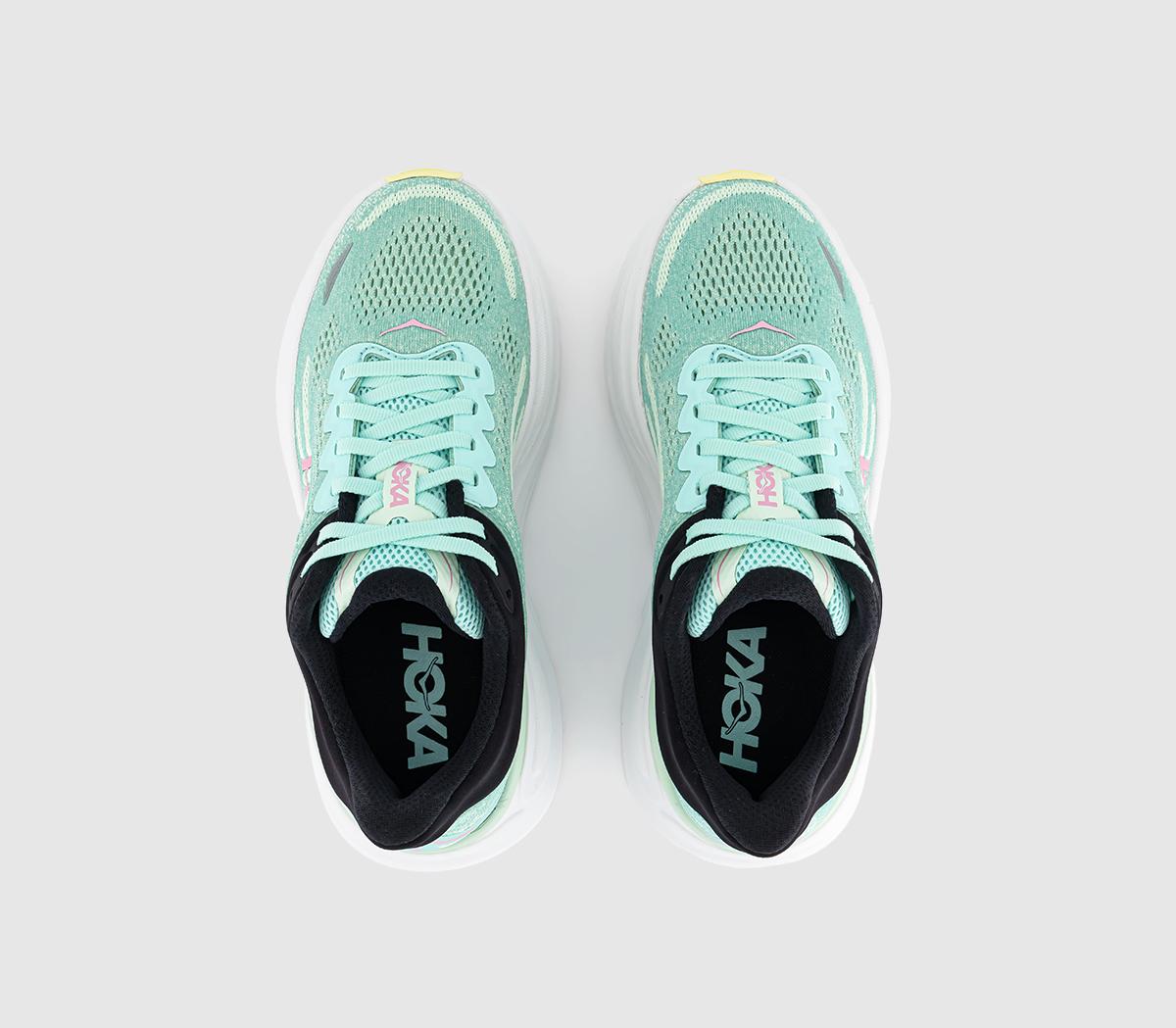 HOKABondi 9 TrainersBlue Spark Mint Fluorite F