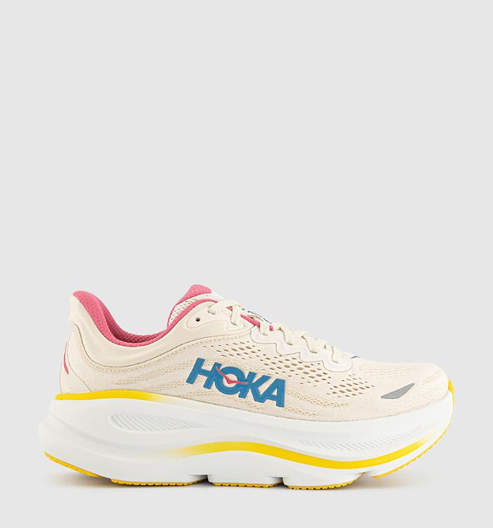HOKA Bondi 9 Trainers Alabaster Birch F
