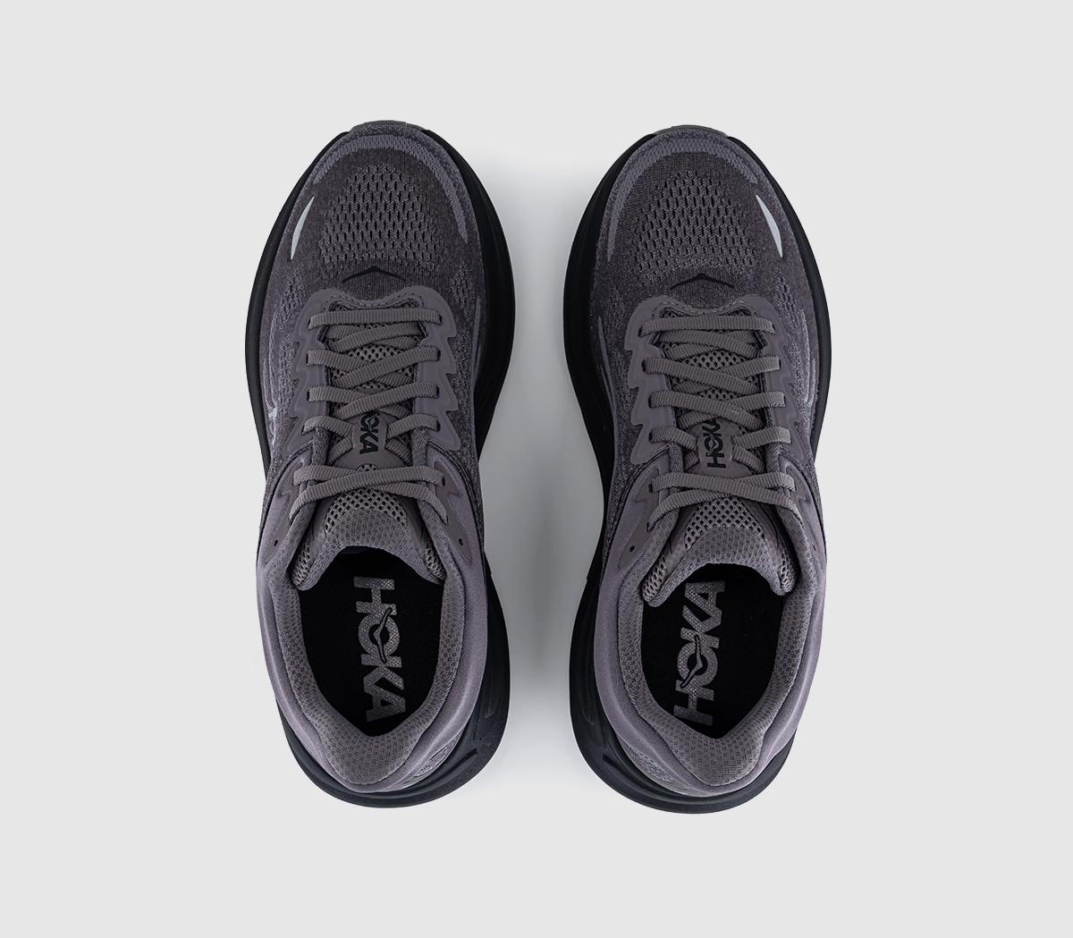 HOKABondi 9 TrainersGalaxy Carbon Black