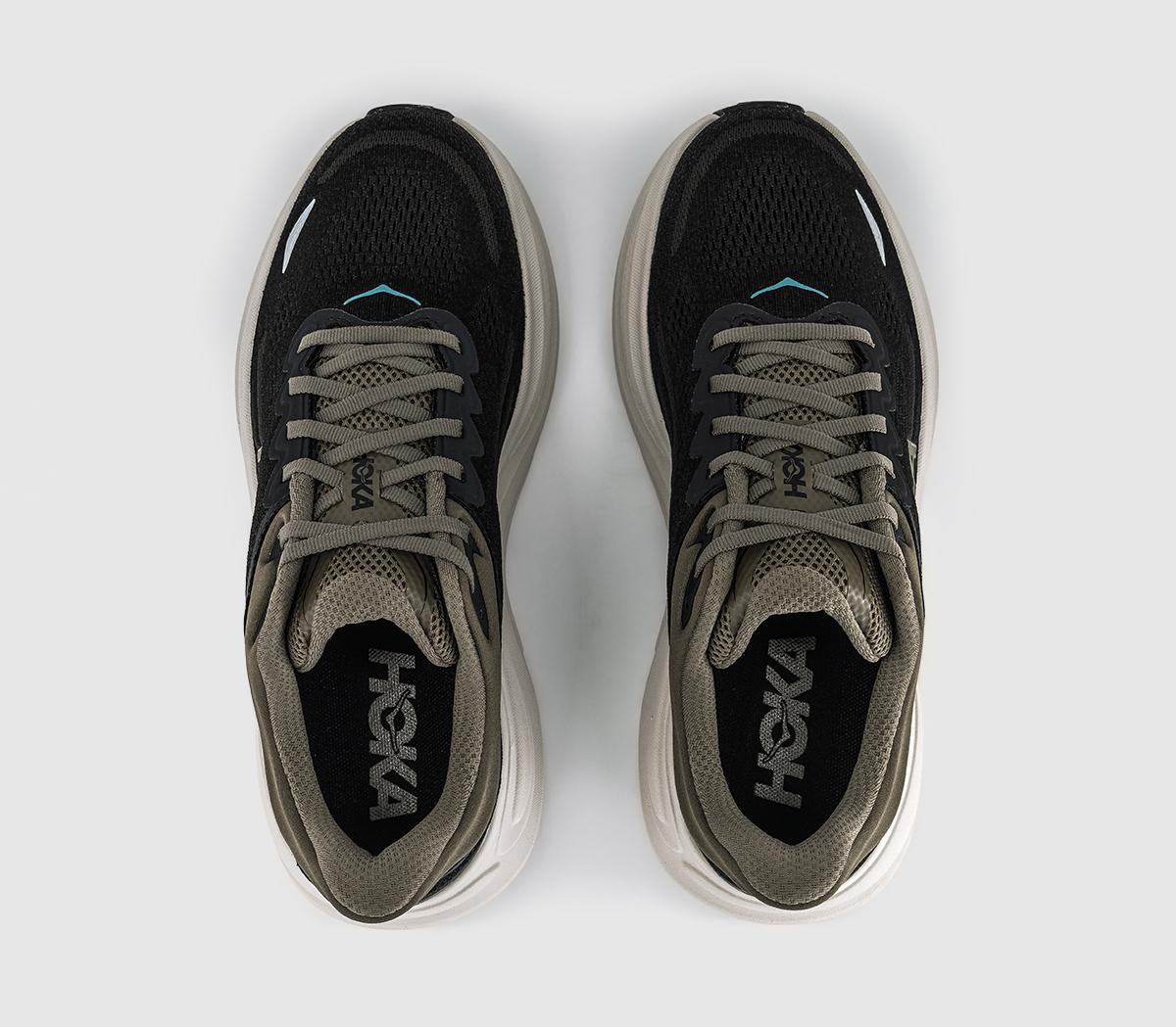 HOKABondi 9 TrainersBlack River Rock Grey