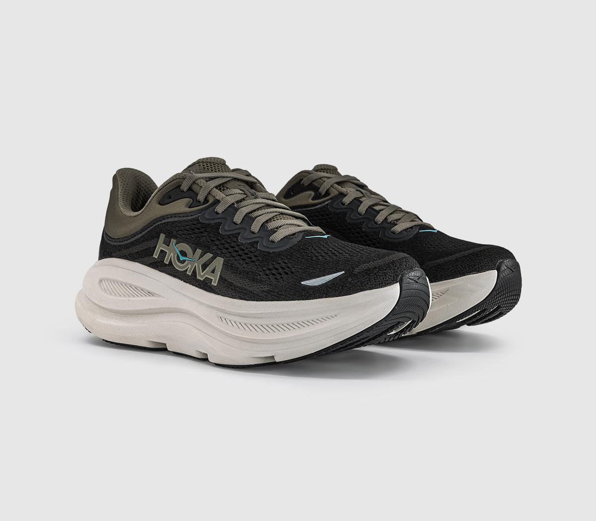 HOKABondi 9 TrainersBlack River Rock Grey