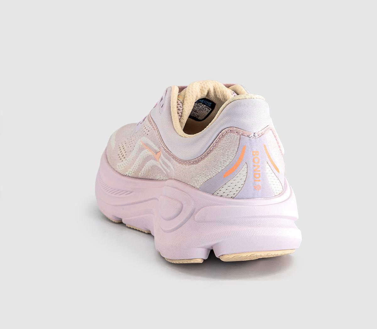 HOKABondi 9 TrainersLilac Cream Tangerine Glow F