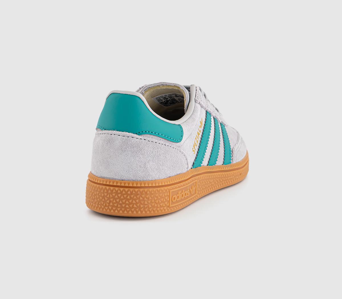 adidasHandball Spezial Youth Trainers adidasHandball Spezial Youth TrainersGrey Pure Teal Gum