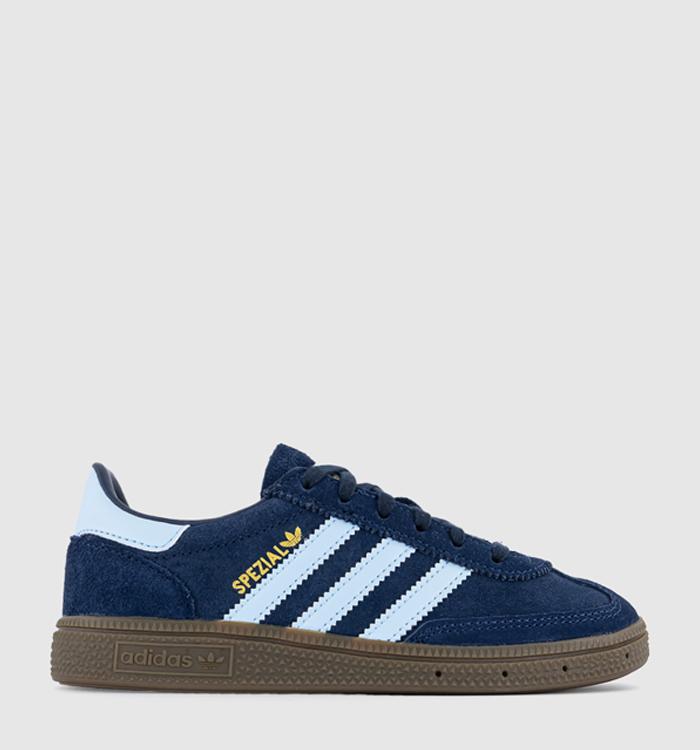 adidas Handball Spezial Youth Trainer Collegiate Navy Clear Sky Gum