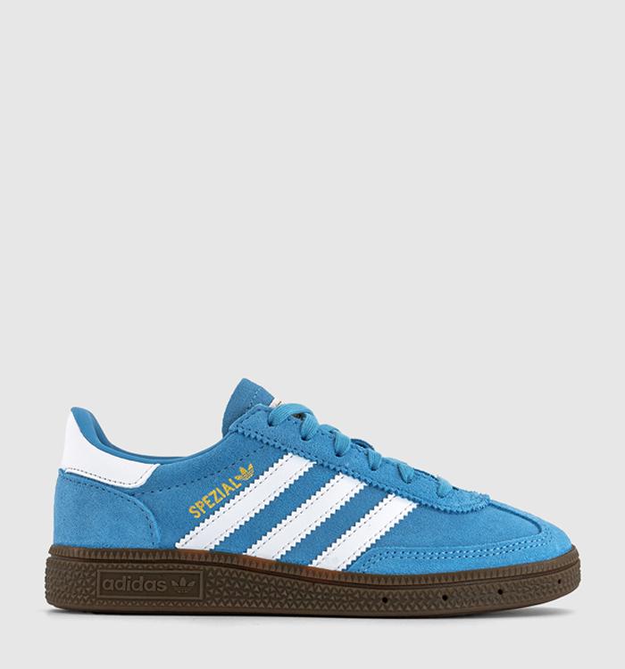 adidas Handball Spezial Youth Trainers Light Blue White Gum