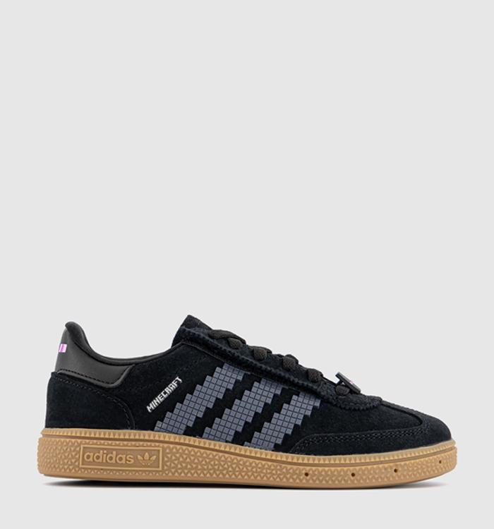 adidas Handball Spezial Youth Trainers Black Minecraft Gum
