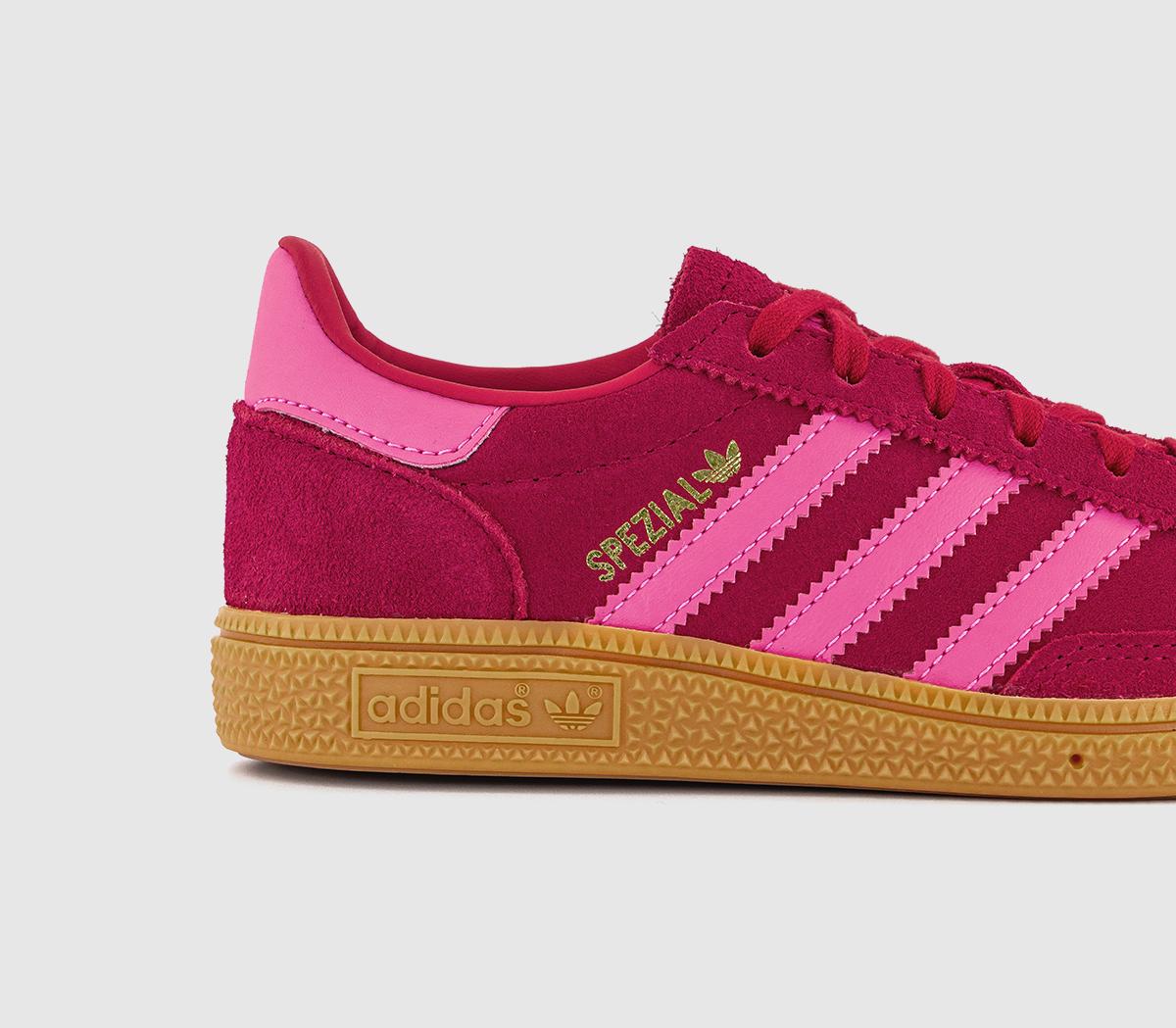 adidasHandball Spezial Youth Trainers adidasHandball Spezial Youth TrainersRuby Red Lucid Pink Gum