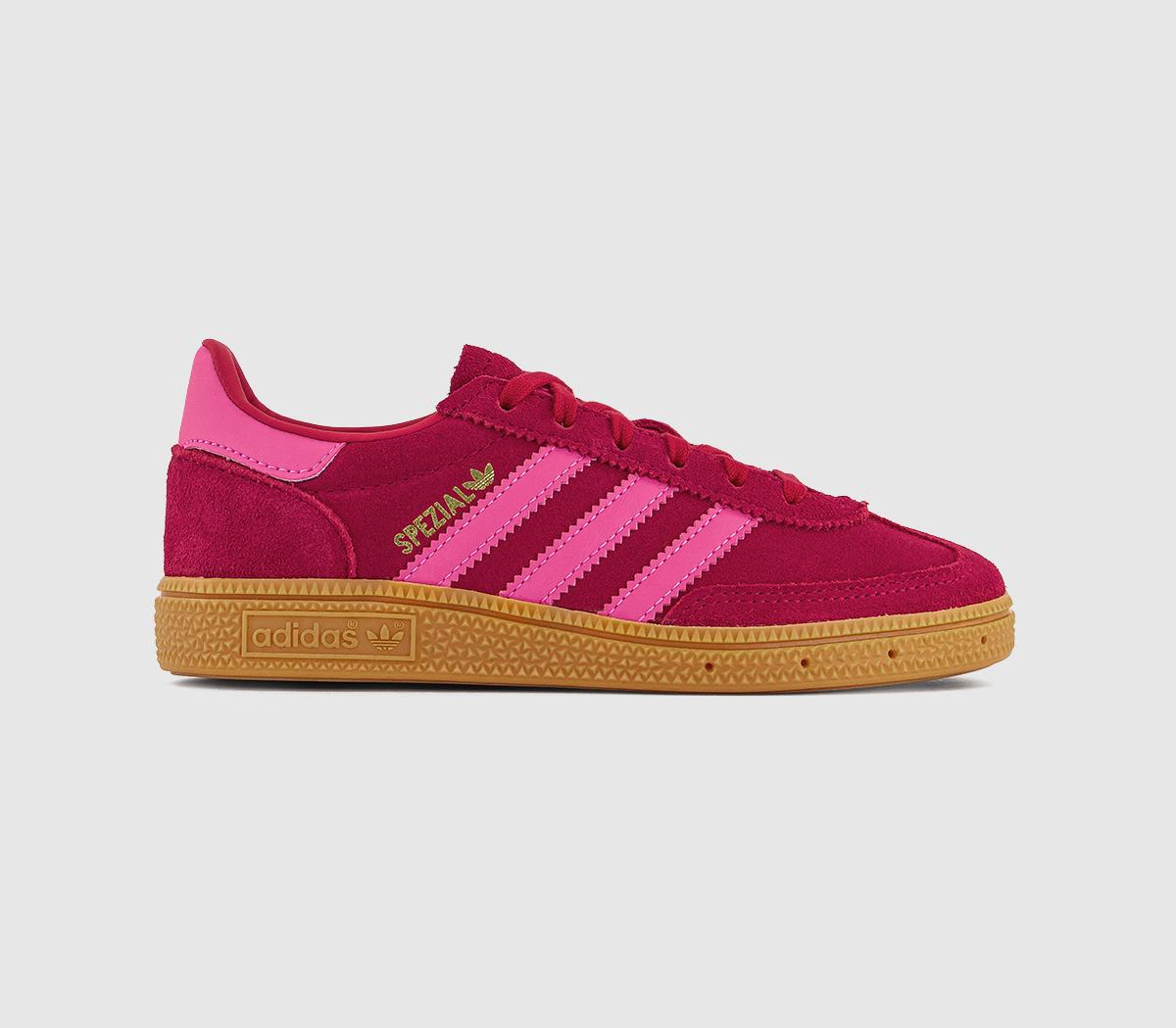 adidasHandball Spezial Youth Trainers adidasHandball Spezial Youth TrainersRuby Red Lucid Pink Gum