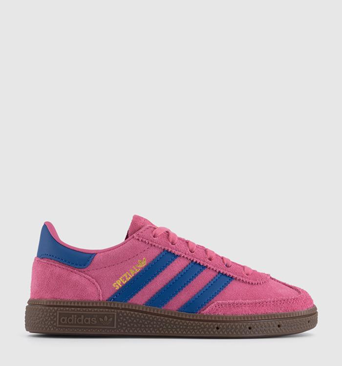 adidas Handball Spezial Youth Trainers Shock Pink Dark Marine Gum
