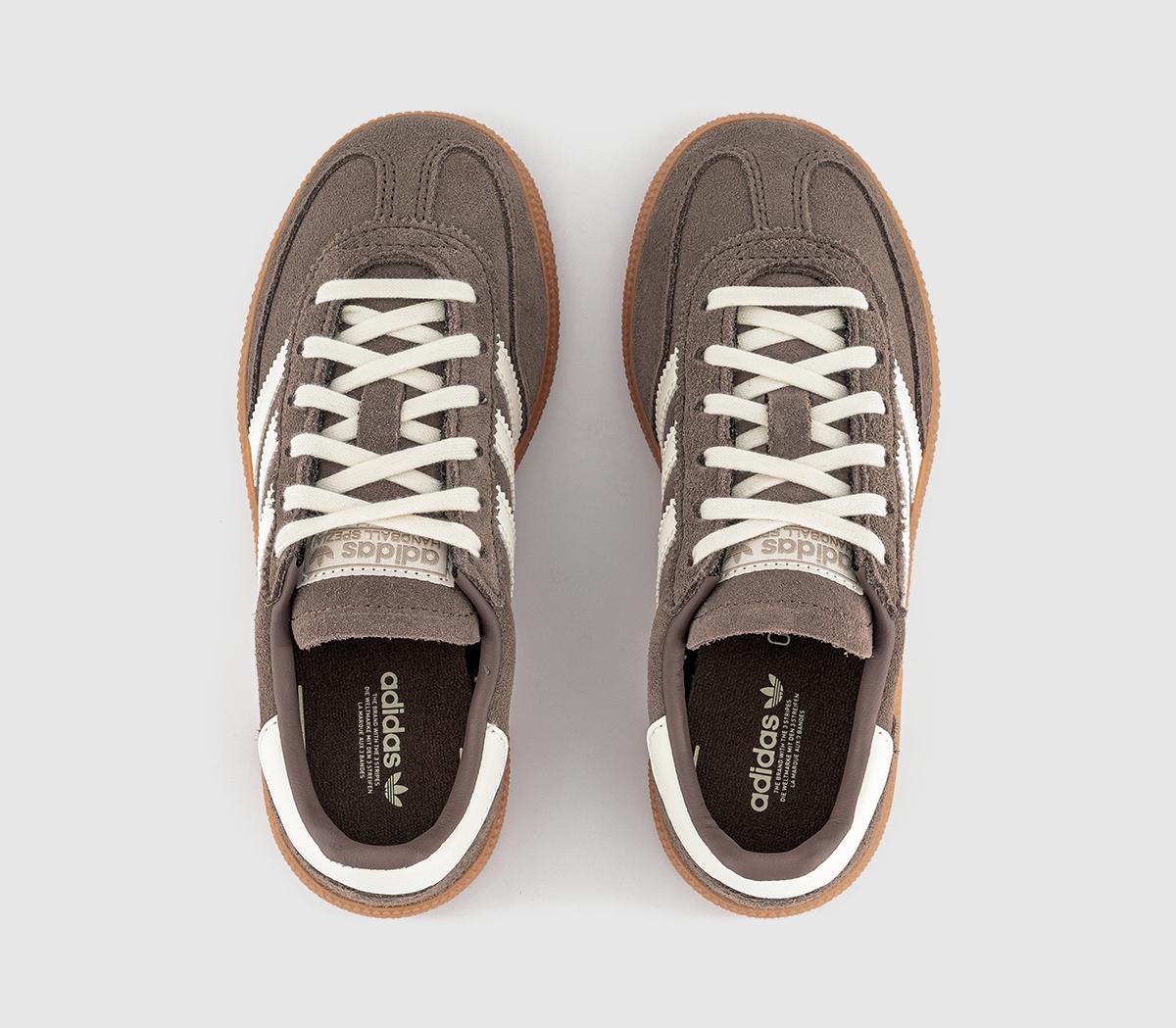 adidasHandball Spezial Youth TrainersBrown Earth Strata Offwhite Gum