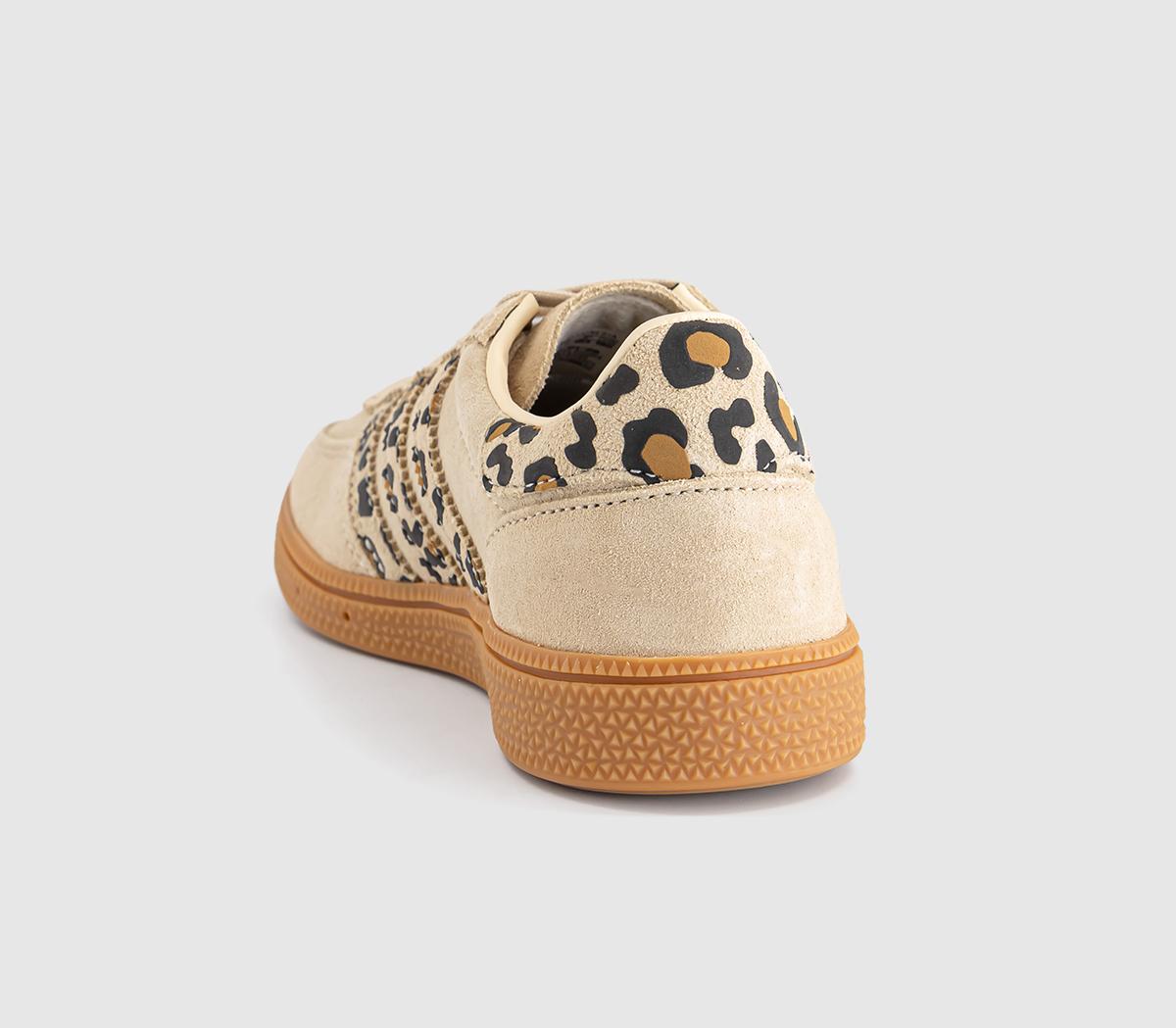 adidasHandball Spezial Youth TrainersSand Strata White Mesa Leopard