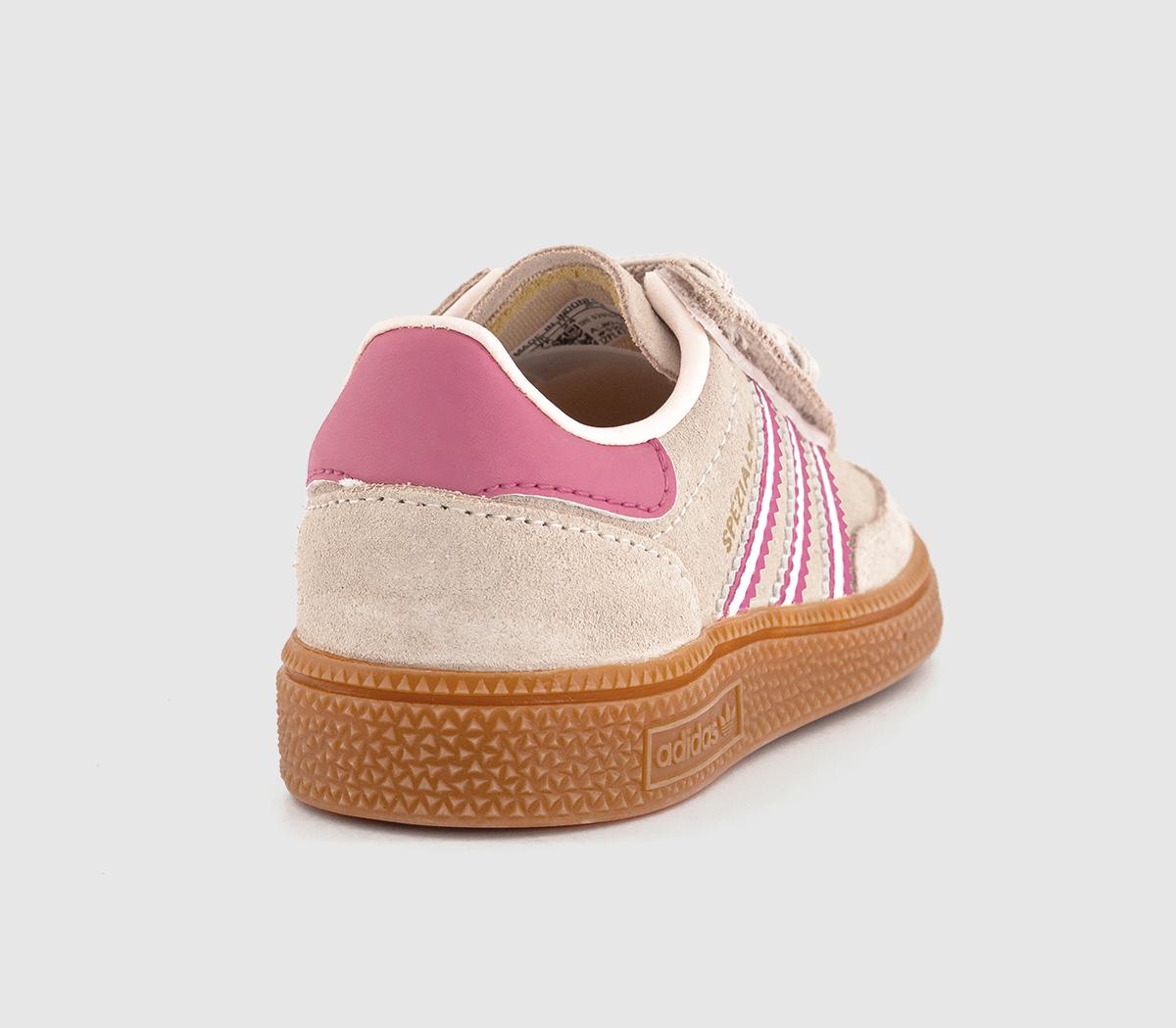 adidas Handball Spezial Infant Trainers adidas Handball Spezial Infant Trainers Wonder Quartz White Rose Tone
