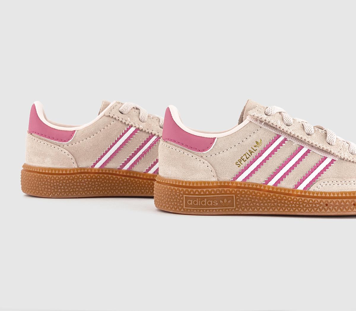 adidas Handball Spezial Infant Trainers adidas Handball Spezial Infant Trainers Wonder Quartz White Rose Tone