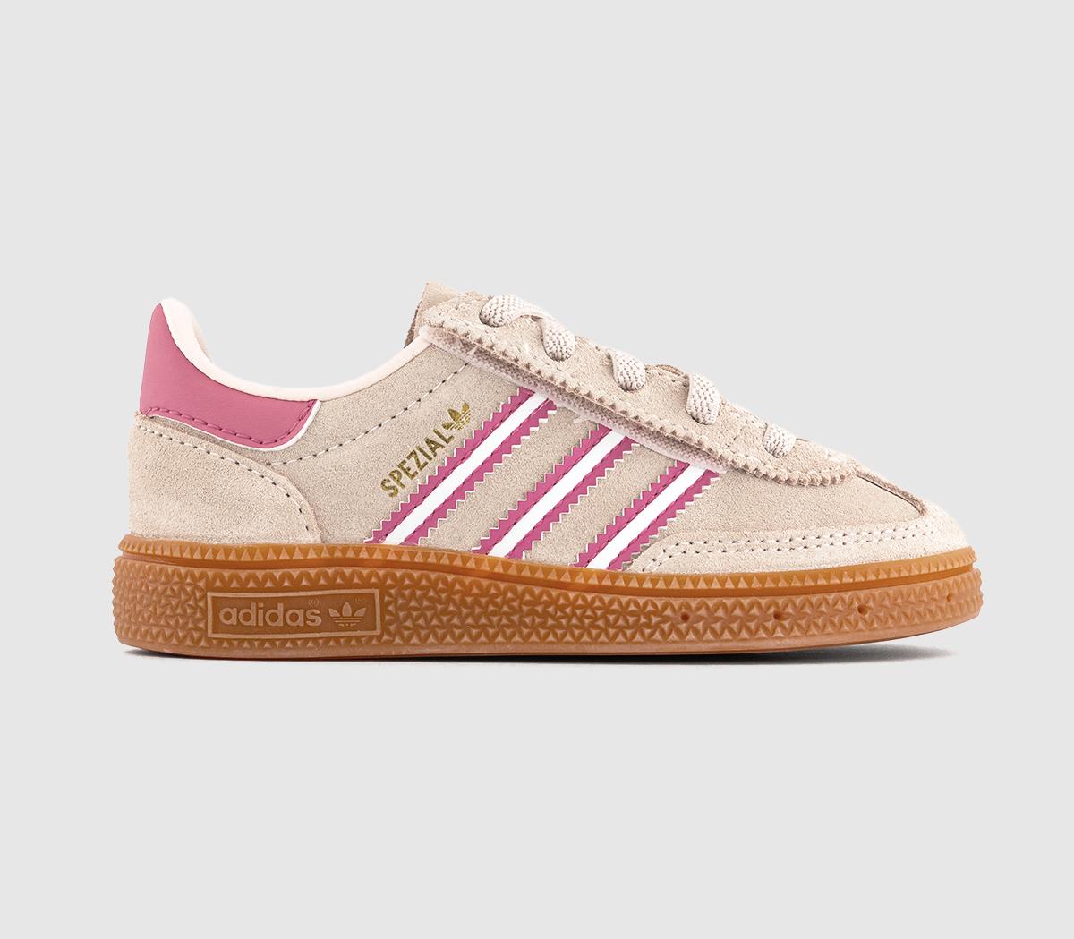 adidasHandball Spezial Infant Trainers adidasHandball Spezial Infant TrainersWonder Quartz White Rose Tone
