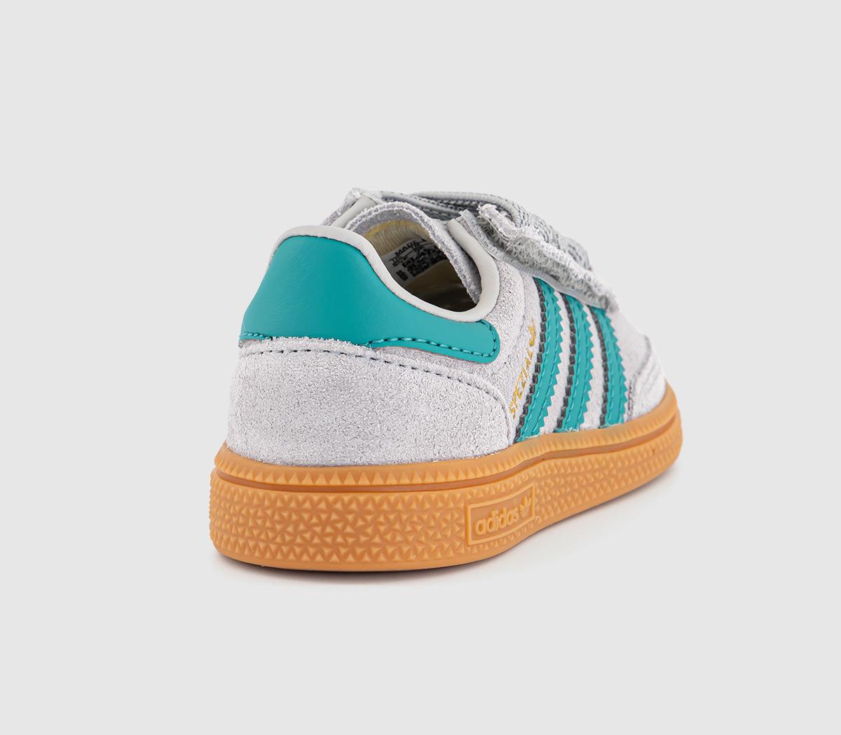 adidasHandball Spezial Infant Trainers adidasHandball Spezial Infant TrainersGrey Pure Teal Gum