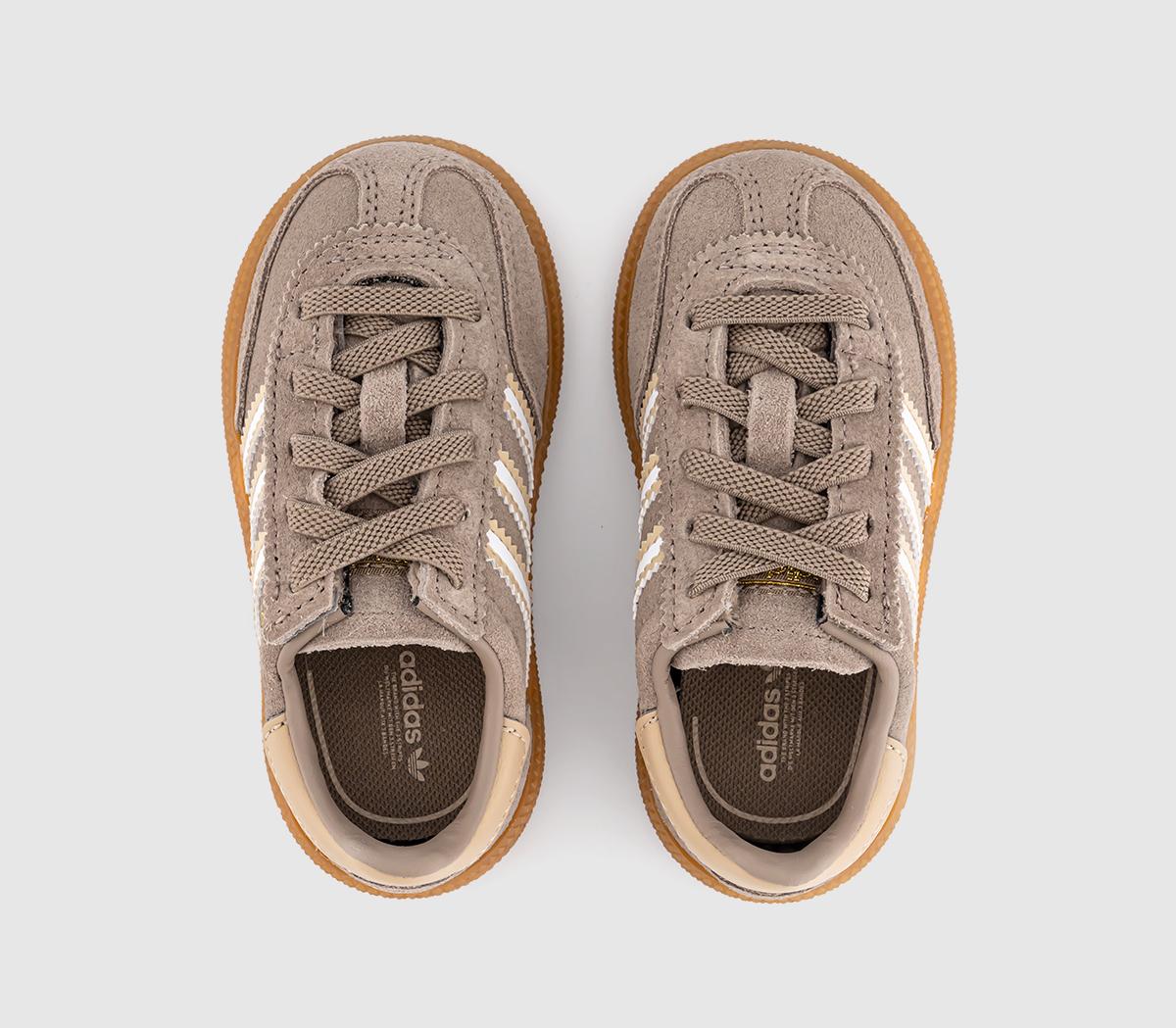adidas Handball Spezial Infant Trainers adidas Handball Spezial Infant Trainers Chalky Brown White Magic Beige