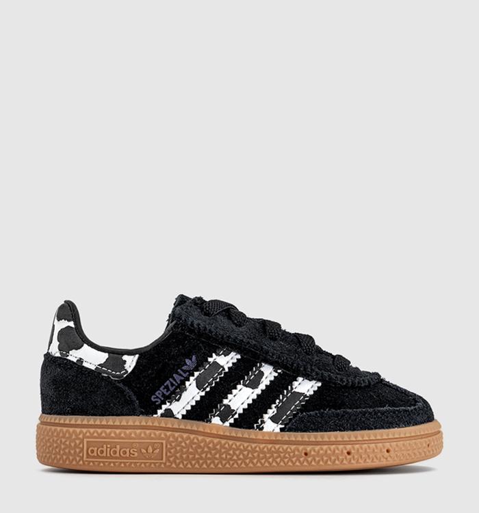 adidas Handball Spezial Infant Trainers Black Violet White