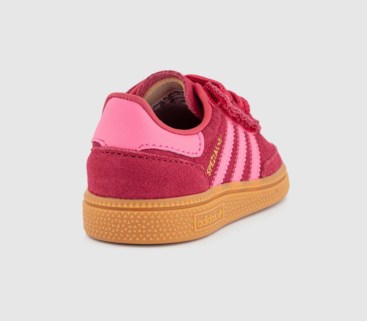 adidasHandball Spezial Infant Trainers adidasHandball Spezial Infant TrainersRuby Red Lucid Pink Gum