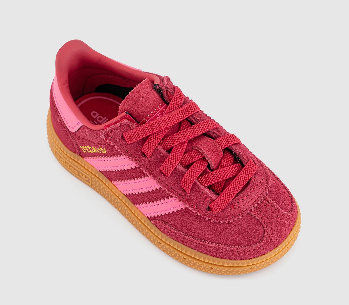 adidasHandball Spezial Infant Trainers adidasHandball Spezial Infant TrainersRuby Red Lucid Pink Gum
