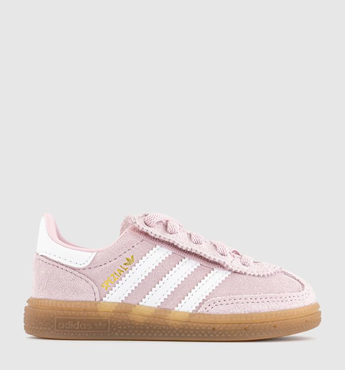 adidas Handball Spezial Infant Trainers Clear Pink White Gum