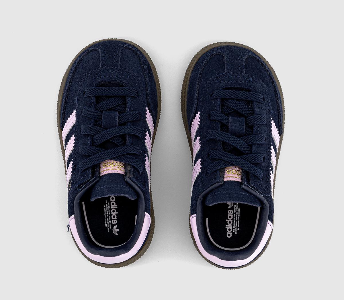 adidasHandball Spezial Infant Trainers adidasHandball Spezial Infant TrainersNight Indigo Orchid Fusion Gum
