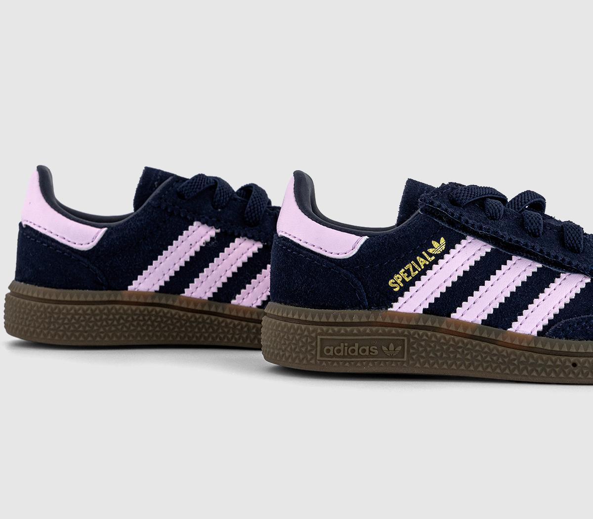 adidasHandball Spezial Infant Trainers adidasHandball Spezial Infant TrainersNight Indigo Orchid Fusion Gum