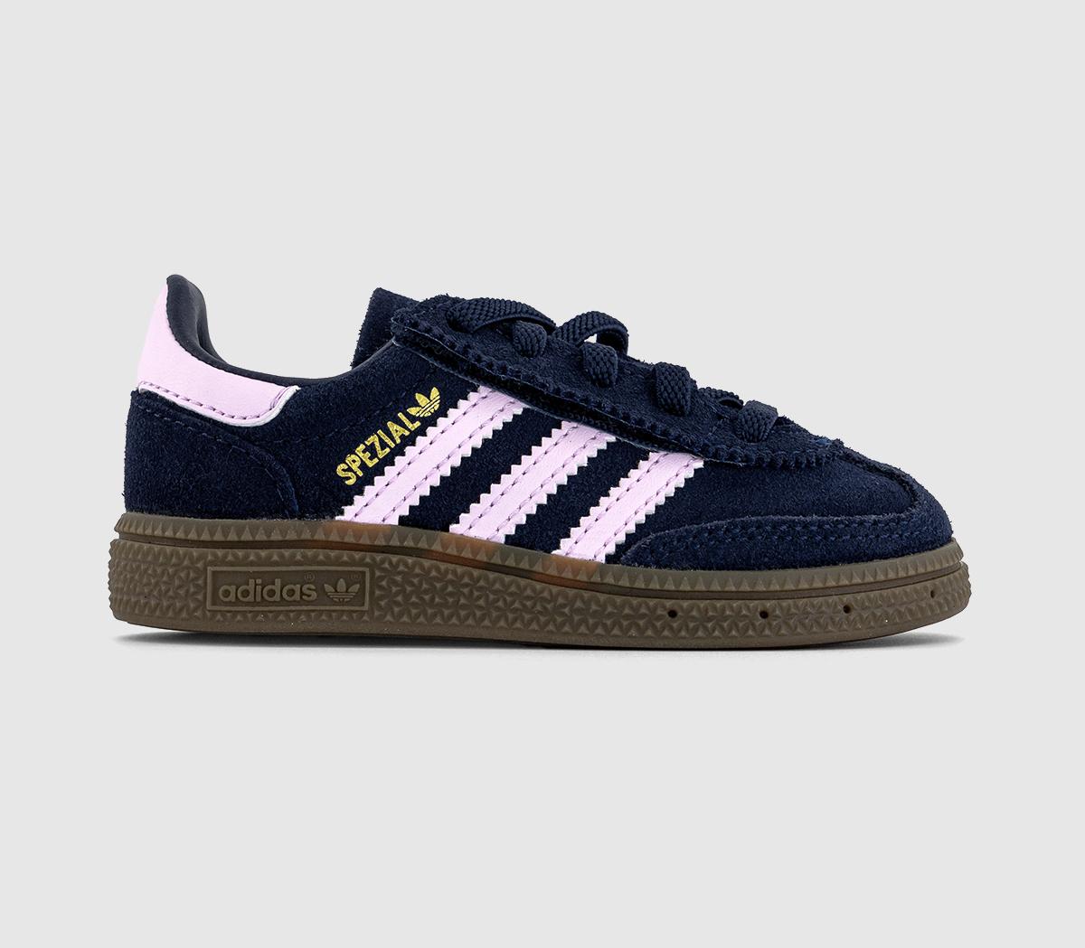 adidasHandball Spezial Infant Trainers adidasHandball Spezial Infant TrainersNight Indigo Orchid Fusion Gum