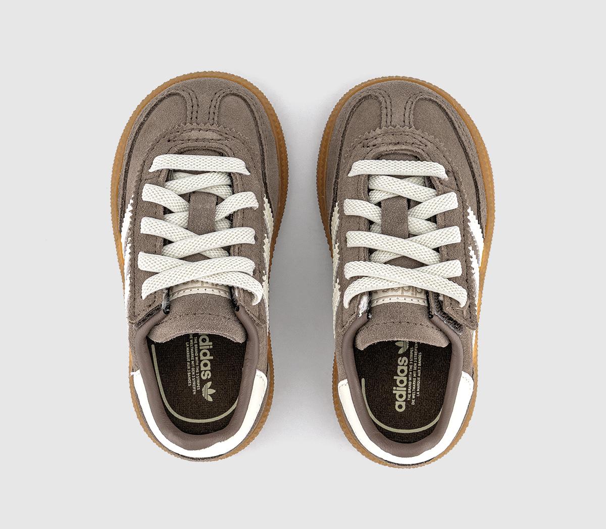 adidasHandball Spezial Infant TrainersBrown Earth Strata Offwhite Gum