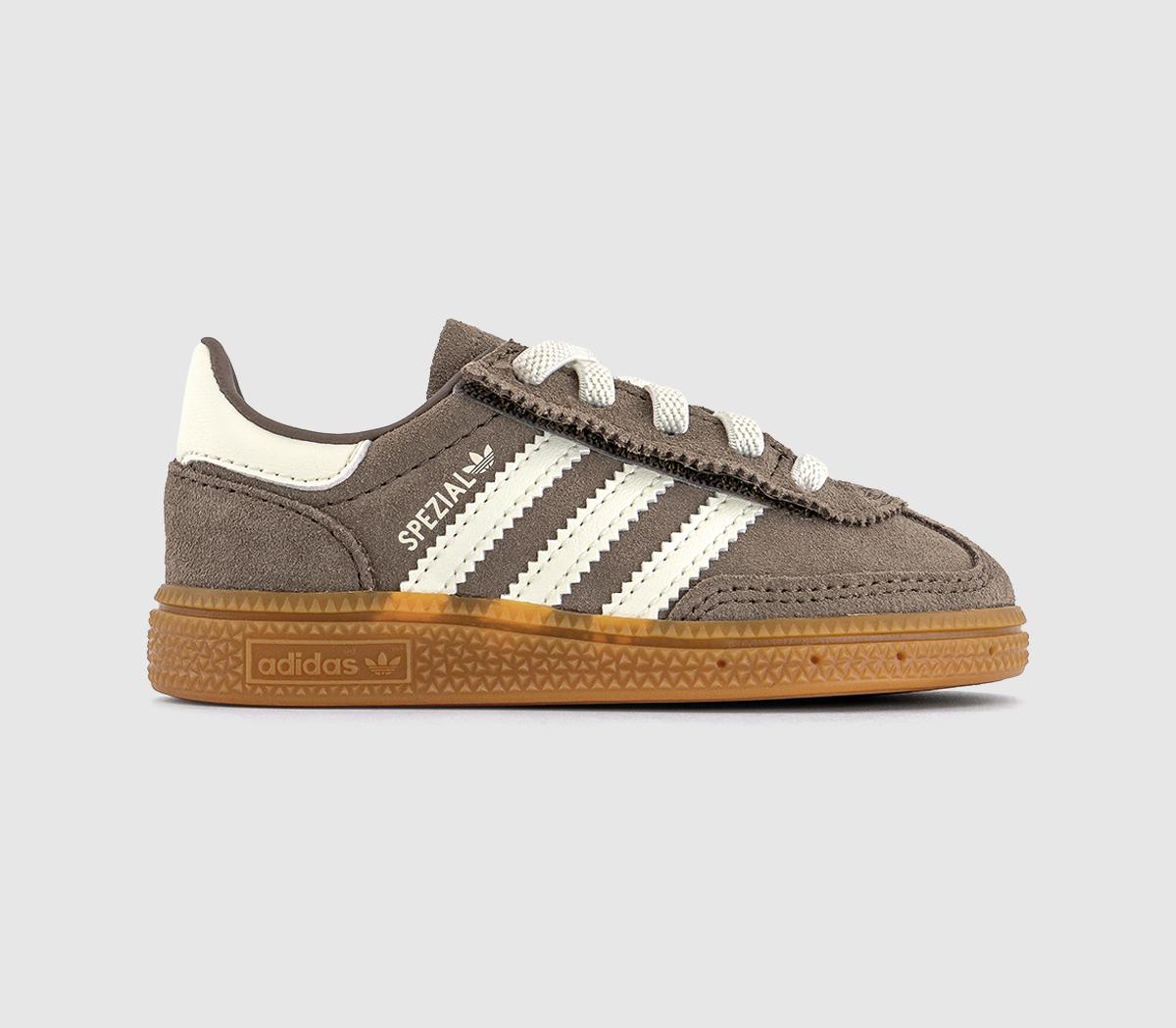 Adidas Handball Spezial  Trainers Brown Earth Strata Offwhite Gum  Natural in Kids  Size 6, Office Shoes