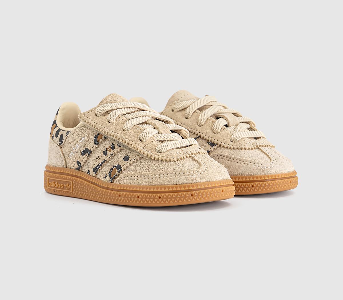 adidasHandball Spezial Infant TrainersSand Strata White Mesa Leopard