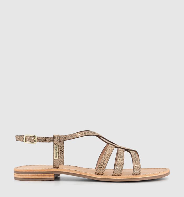 Les Tropeziennes Hemily Sandals Silver Beige
