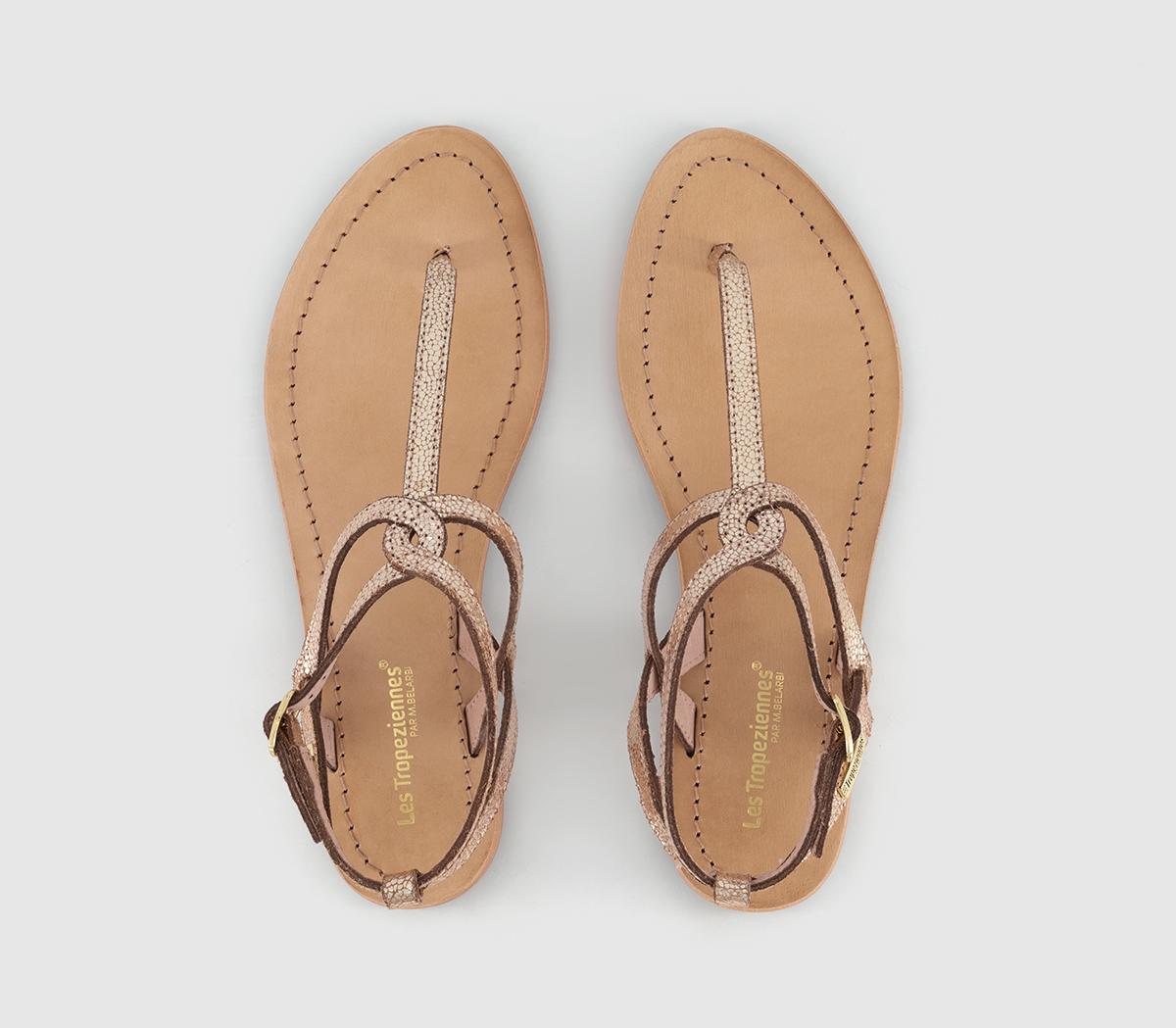 Les TropeziennesHamado Toe Thong Sandals Les TropeziennesHamado Toe Thong SandalsGold