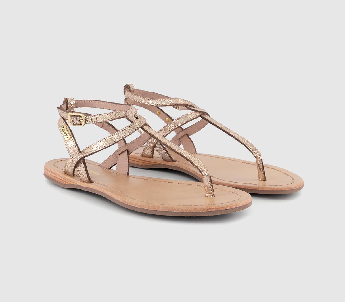 Les TropeziennesHamado Toe Thong Sandals Les TropeziennesHamado Toe Thong SandalsGold