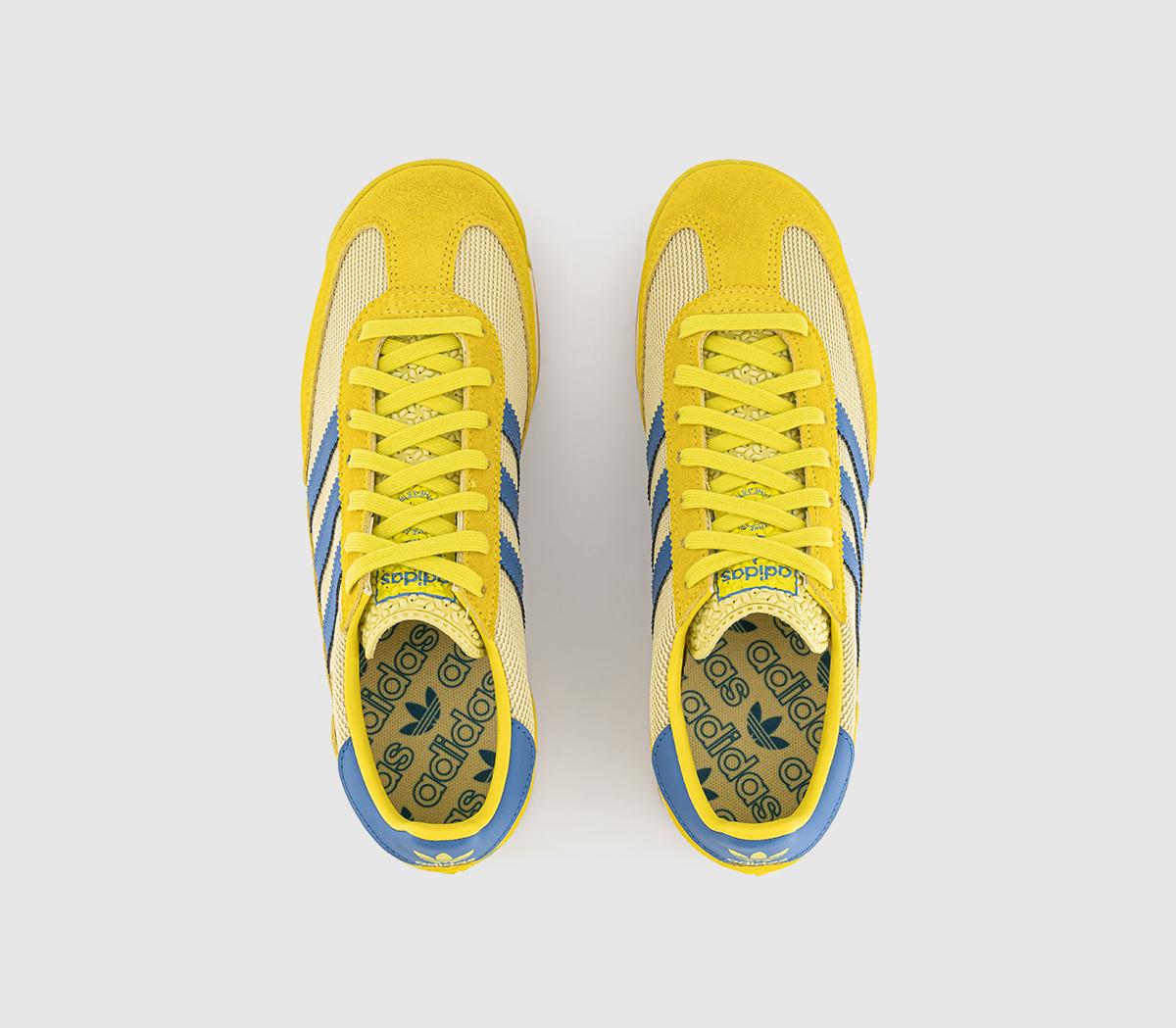 adidas SL 72 RS Trainers adidas SL 72 RS Trainers Pure Sulfur Focus Blue Powder Yellow