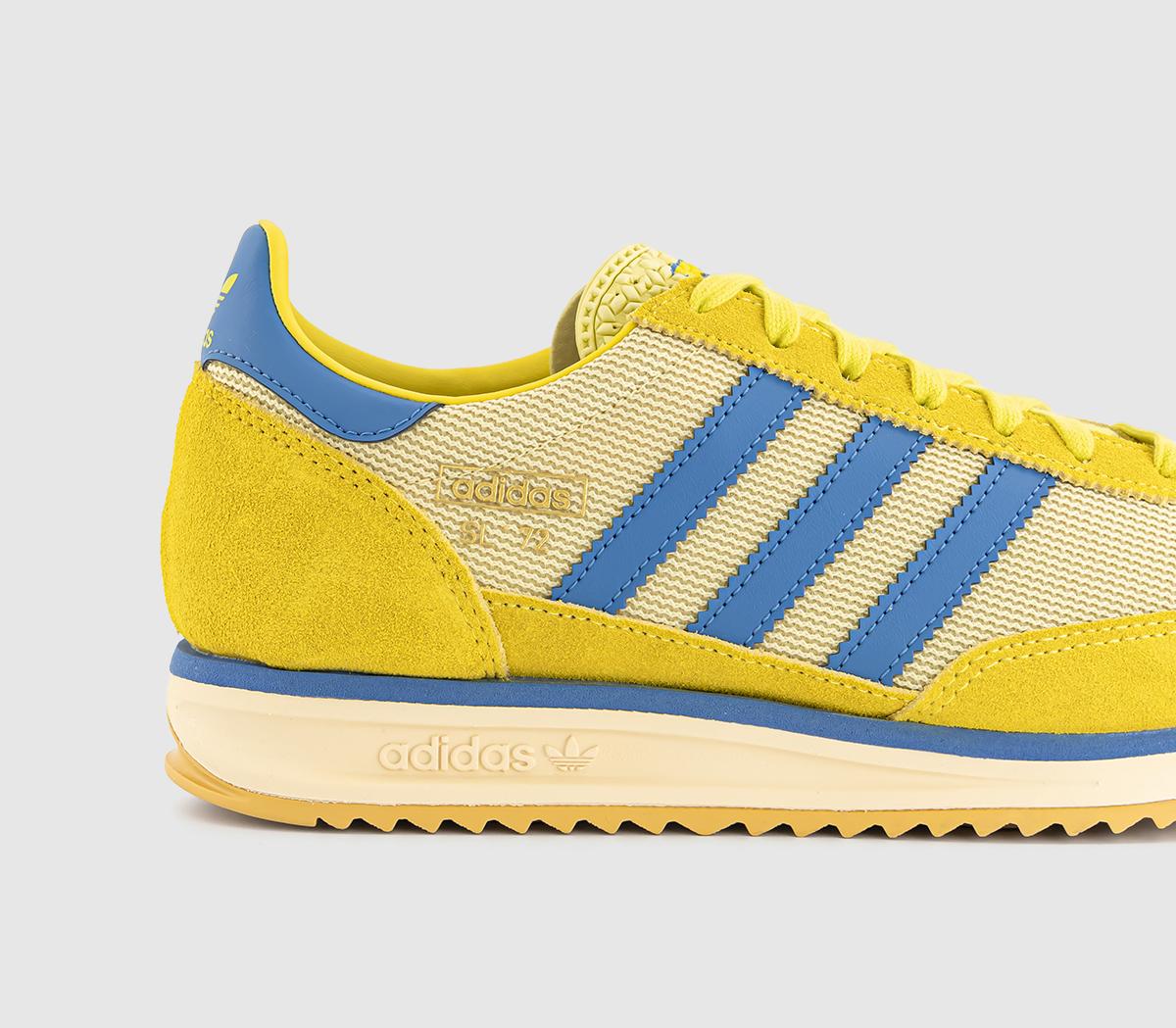adidas SL 72 RS Trainers adidas SL 72 RS Trainers Pure Sulfur Focus Blue Powder Yellow